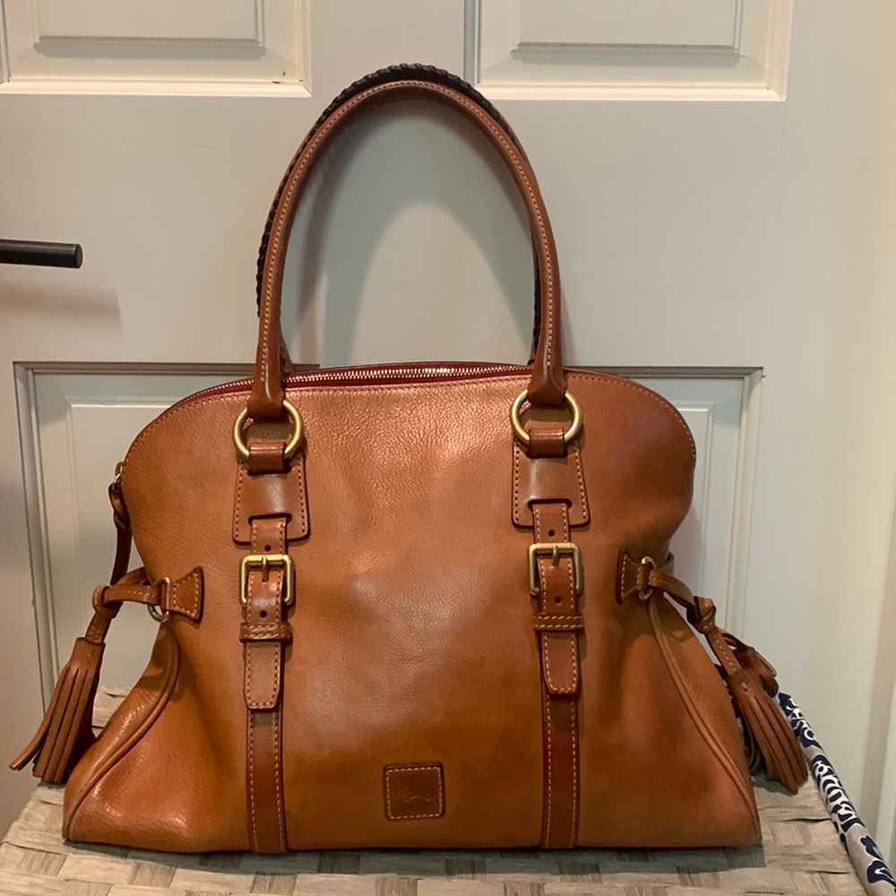 Dooney & Bourke Italian Leather Satchel